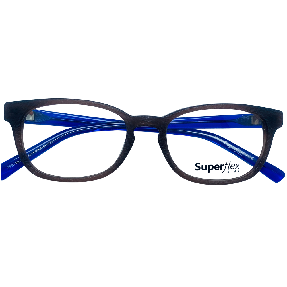 SUPERFLEX SFK-137 BROWN PURPLE  EYEGLASSES