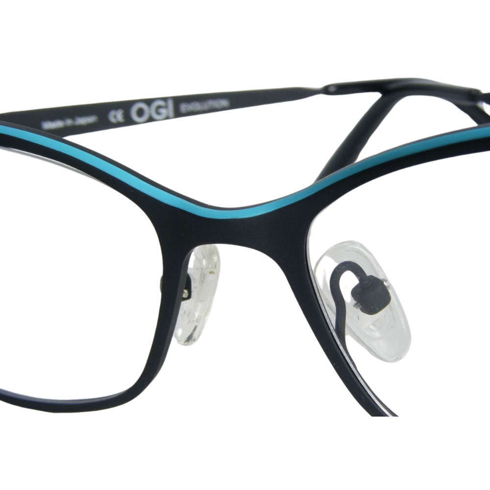 OGI EVOLUTION 5507  Black /Baby Blue/burgundy orange Japan