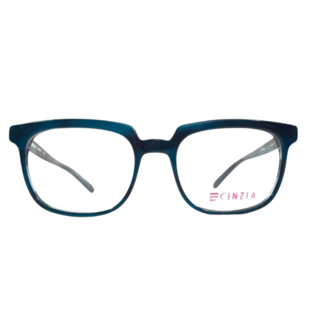 Cinzia Eyeglasses Frames CIN-5063 C1 Shiny Blue