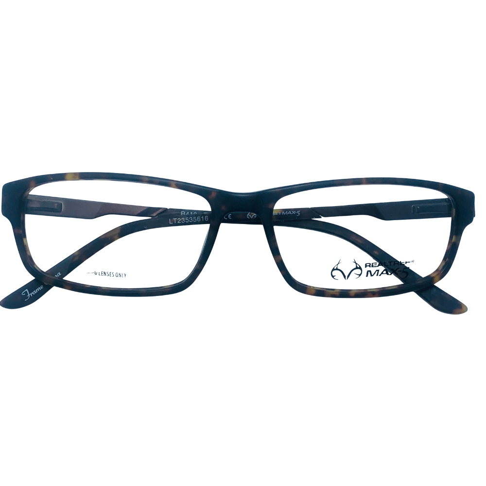 REALTREE R412 TORTOISE MEN'S RECTANGLE EYEWEAR