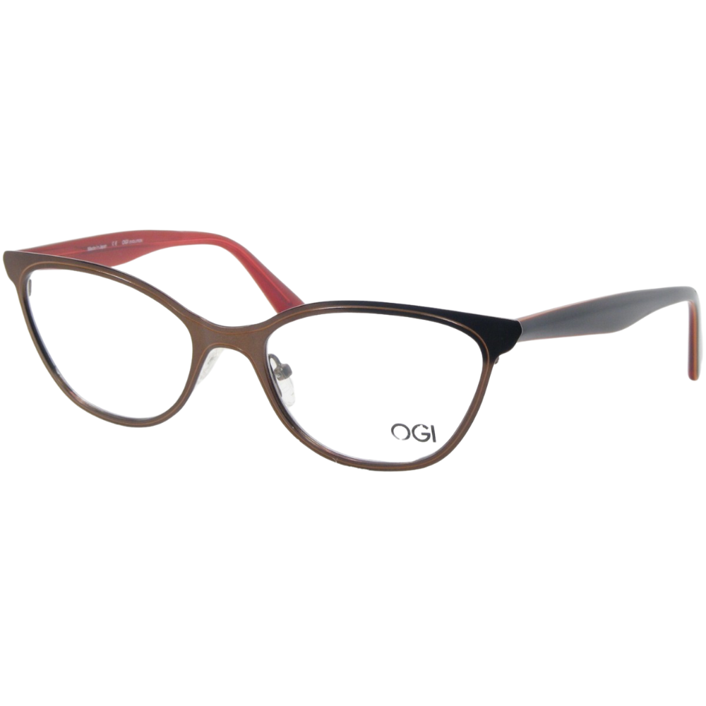 OGI EVOLUTION 4312 COPPER-BROWN /ORANGE EYEGLASSES