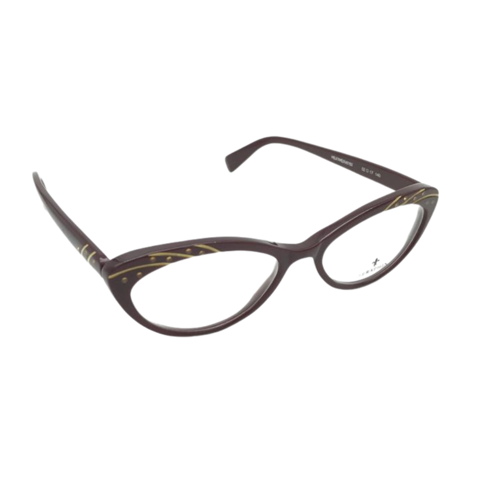 SERAPHIN Heather 8782 Women's Maroon Cat Eye Eyeglasses Frames