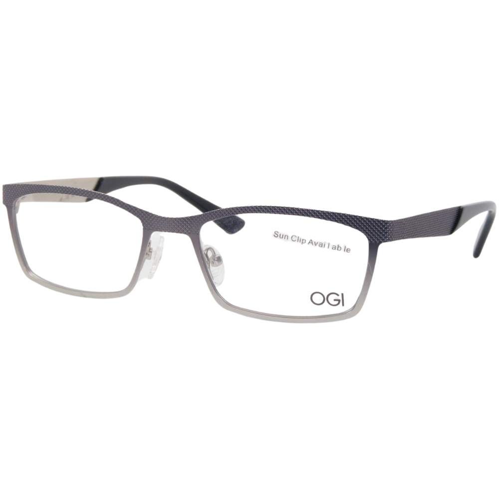 OGI EVOLUTION 4508 1648 BLACK /SILVER EYEGLASSES GLASSES METAL FRAME 53-18-140mm