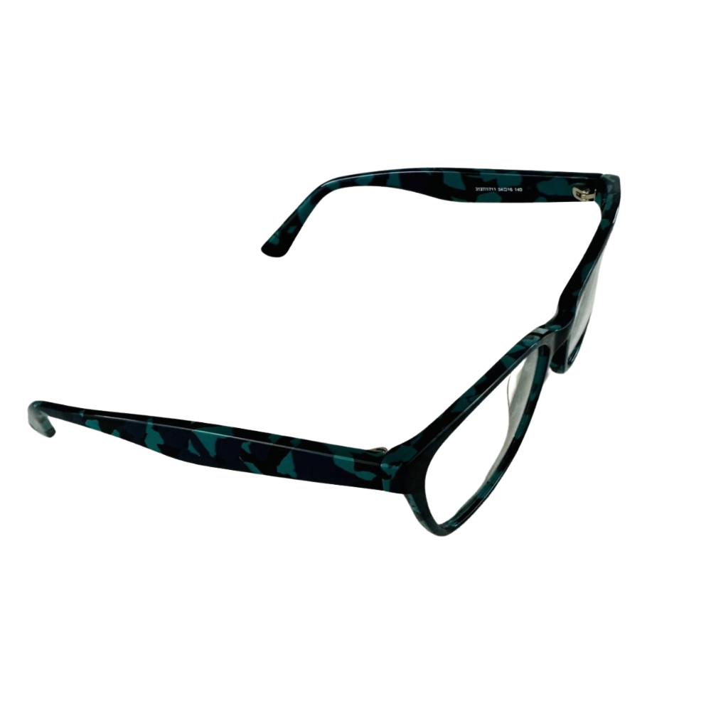 New OGI Evolution 3127 Cool Frames Eyeglasses 1711 Blue Camouflage