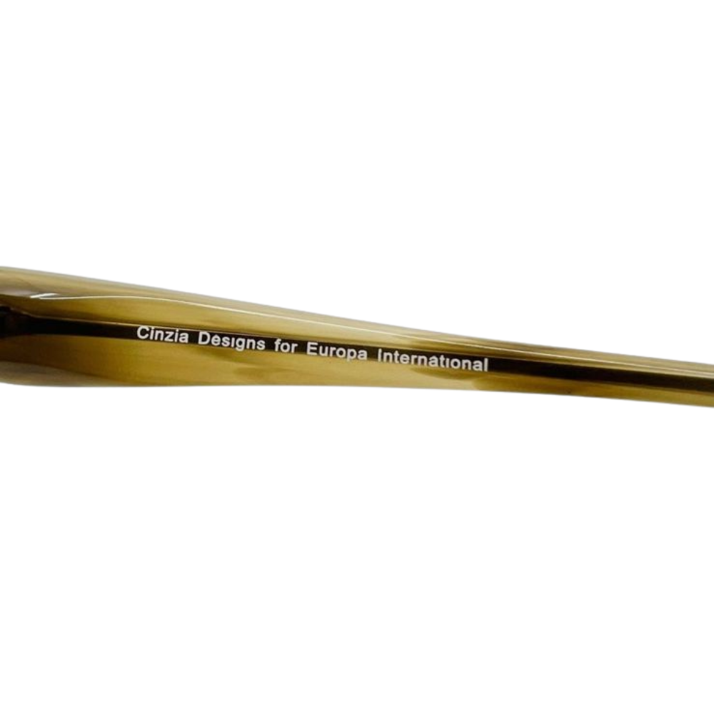 Cinzia Eyeglasses Frame Round Purple Metal CIN 5009 C3 eyeware