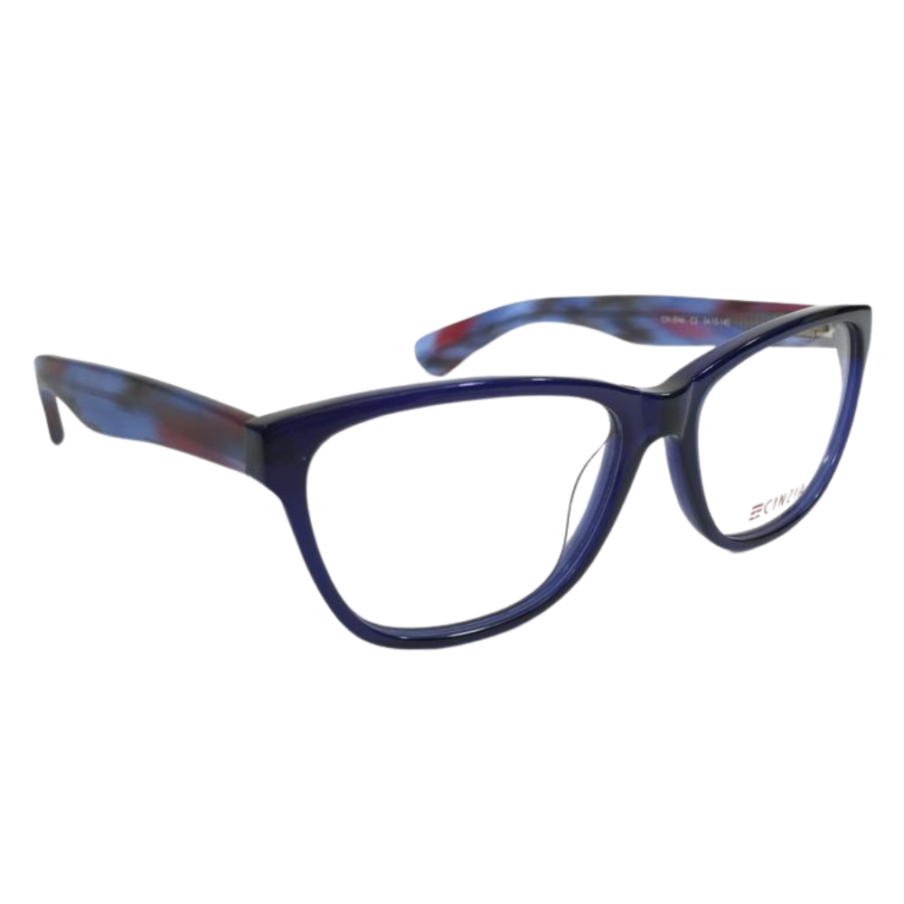AUTHENTIC & NEW - CINZIA - CIN5046 - CHERRY RED / BROWN EYEGLASSES