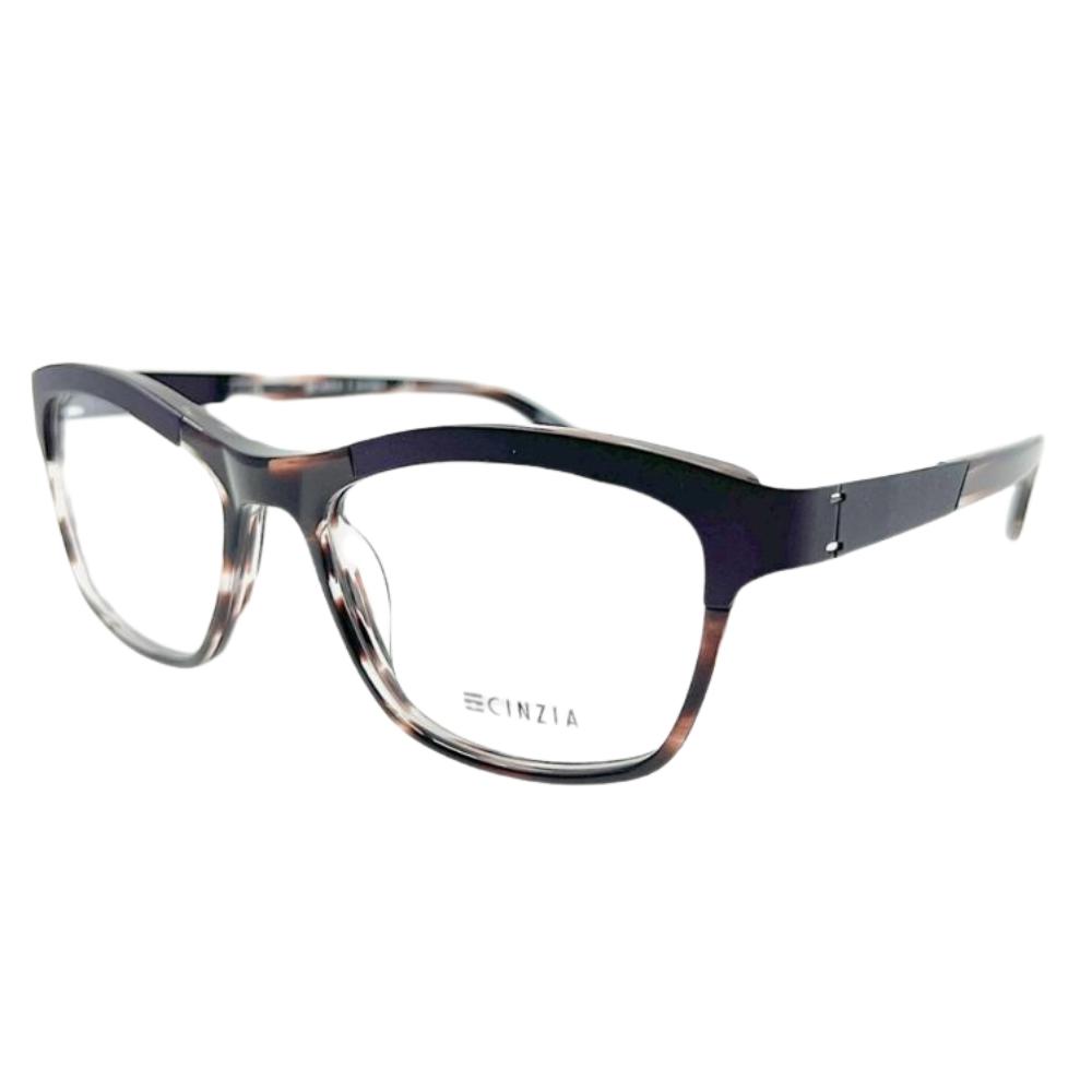 CINZIA - CIN5068  - PLUM / TORTOISE - NEW Authentic WOMEN EYEGLASSES