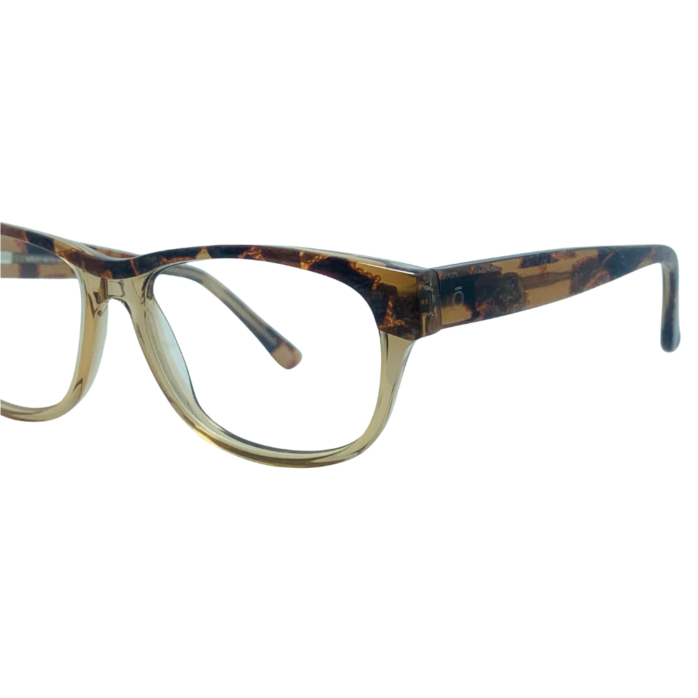 NEW FLOAT MILAN KIDS KP237 BROWN CRYSTAL AUTHENTIC EYEGLASSES