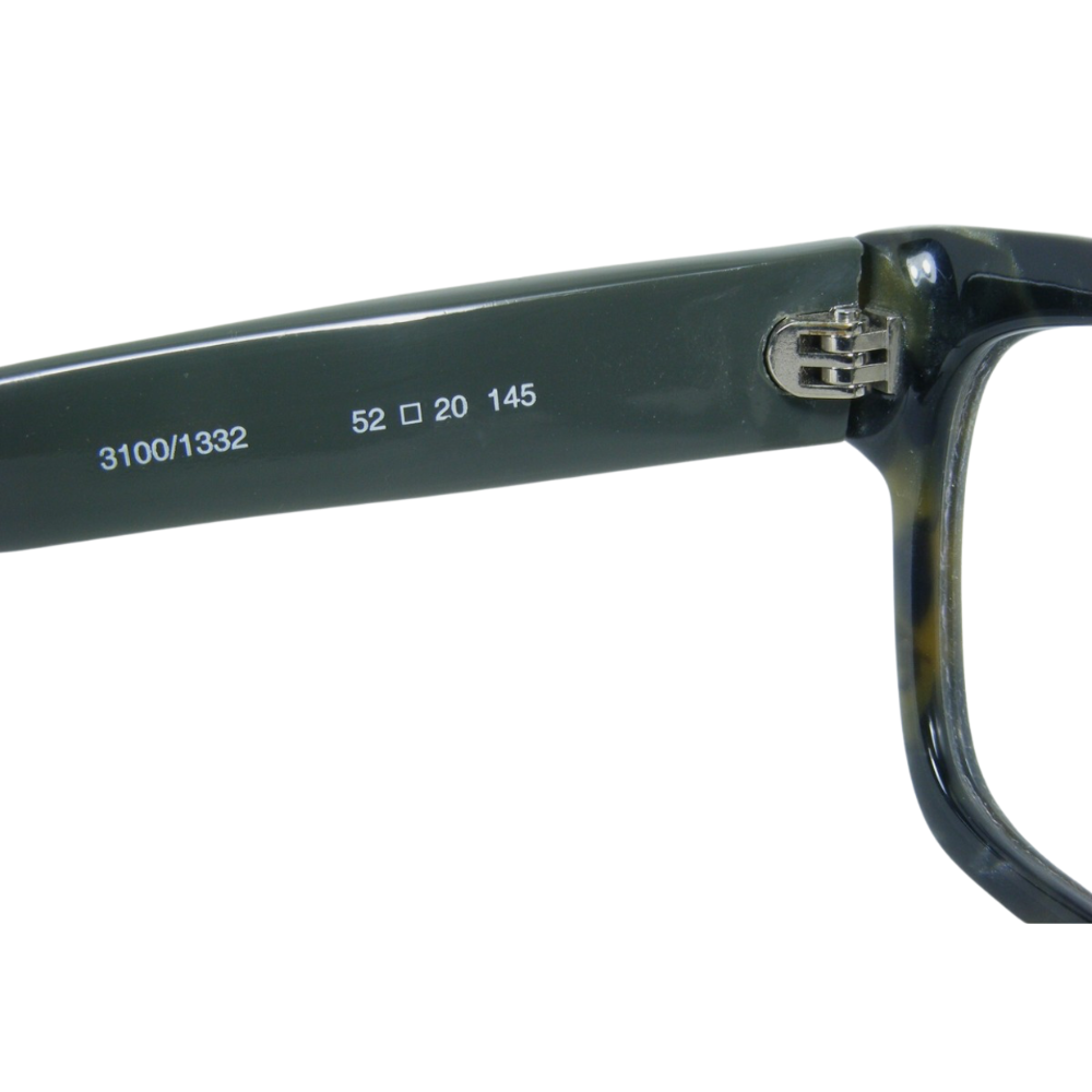 OGI EVOLUTION 3100 1332 MATT GREEN DEMI EYEGLASSES JAPAN