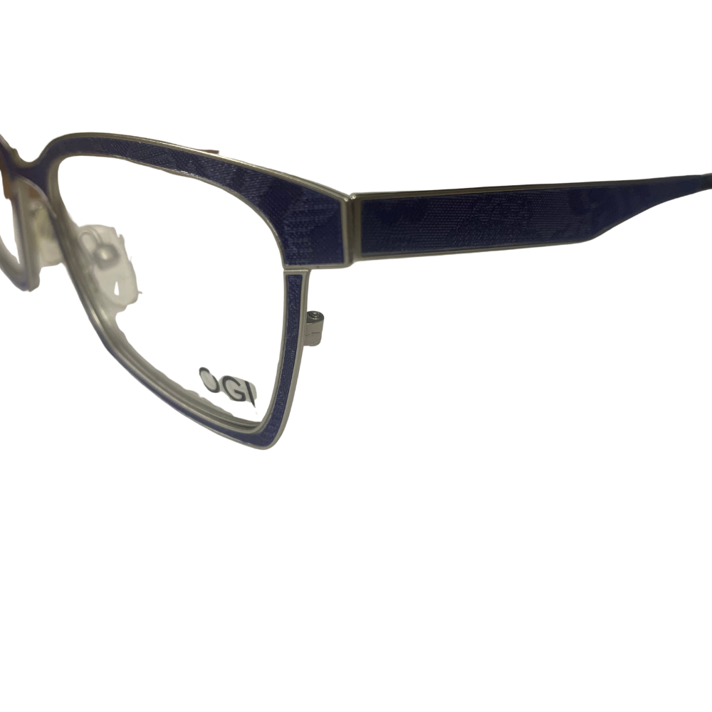 OGI EVOLUTION 4306 1753 PURPLE SILK/BEIGE/NAVY BLUE UNIQUE EYEGLASSES