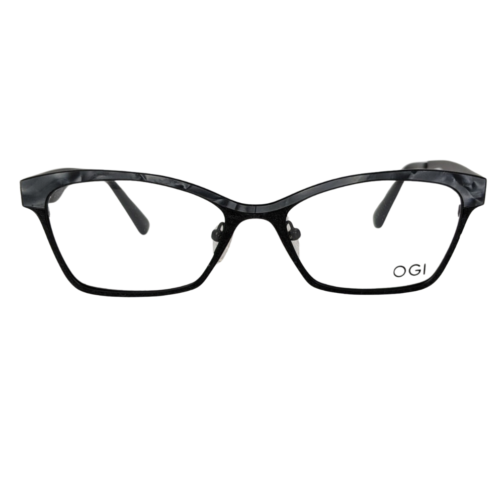 OGI Eyewear 4310/MARBLE GREY/Green/Abalone Eyeglasses Korea