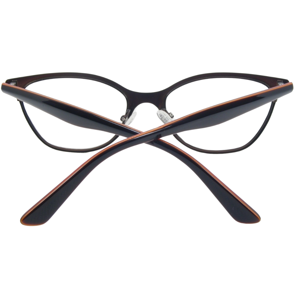 OGI EVOLUTION 4312 COPPER-BROWN /ORANGE EYEGLASSES