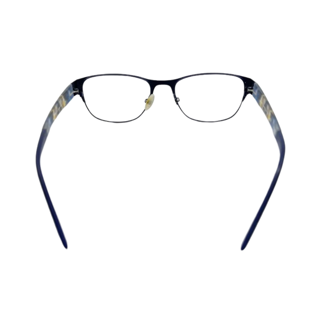 Scott Harris Eyeglasses Womens Blue SH340  Mosaic Pattern