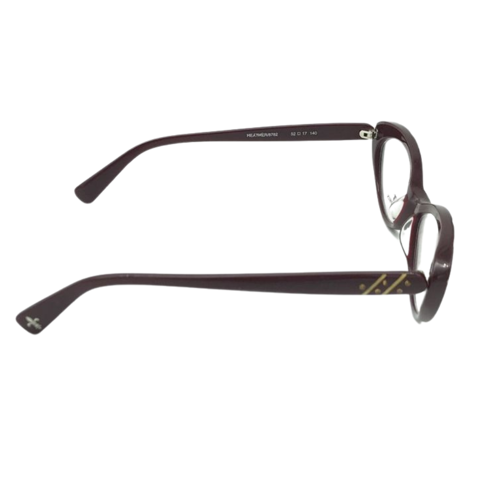 SERAPHIN Heather 8782 Women's Maroon Cat Eye Eyeglasses Frames