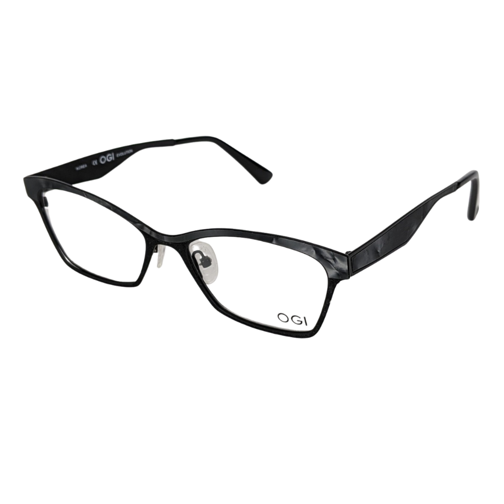 OGI Eyewear 4310/MARBLE GREY/Green/Abalone Eyeglasses Korea
