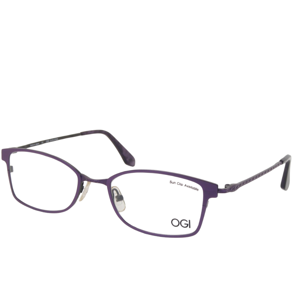 OGI EVOLUTION 4504 1146 BURGUNDY /BLACK/PURPLE/BLACK EYEGLASSES