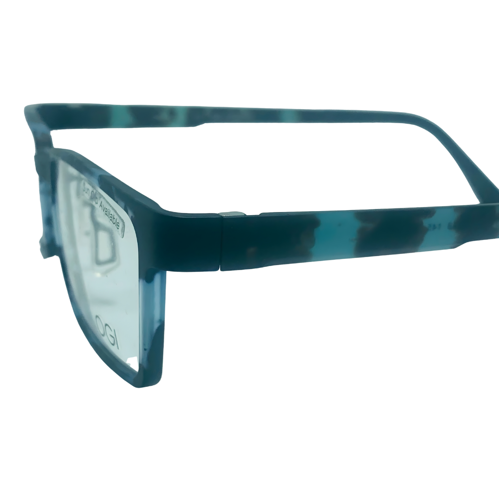 OGI Evolution 4808 1546 Black Fade Mens Rectangle Eyeglasse