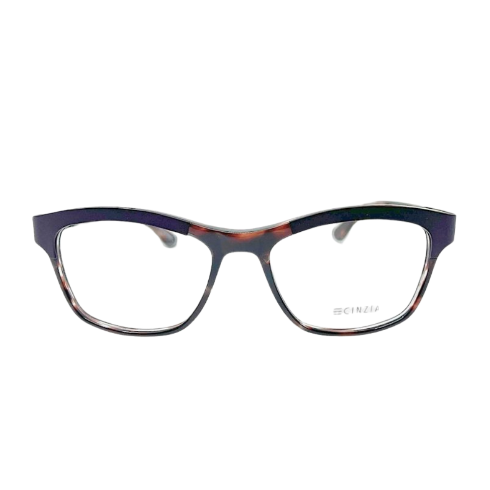 CINZIA - CIN5068 C1 - PLUM / TORTOISE - NEW Authentic WOMEN EYEGLASSES