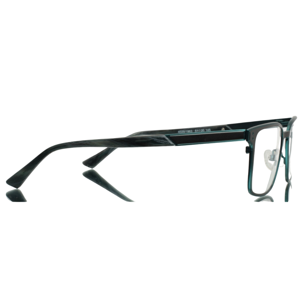 OGI 4320 1965 ATLANTIC BLUE New Optical Eyeglass Frames For Men Italy