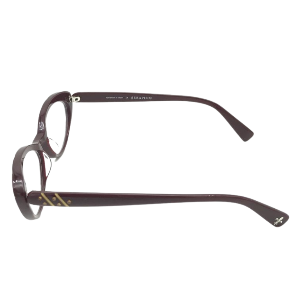 SERAPHIN Heather 8782 Women's Maroon Cat Eye Eyeglasses Frames