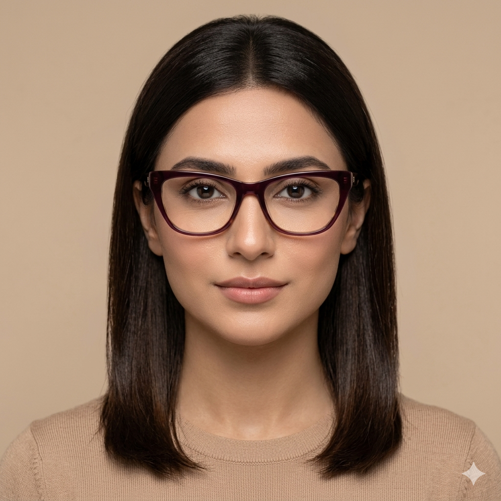 Cinzia by Europa CIN-5047 C2 Berry & Citron Eyeglasses