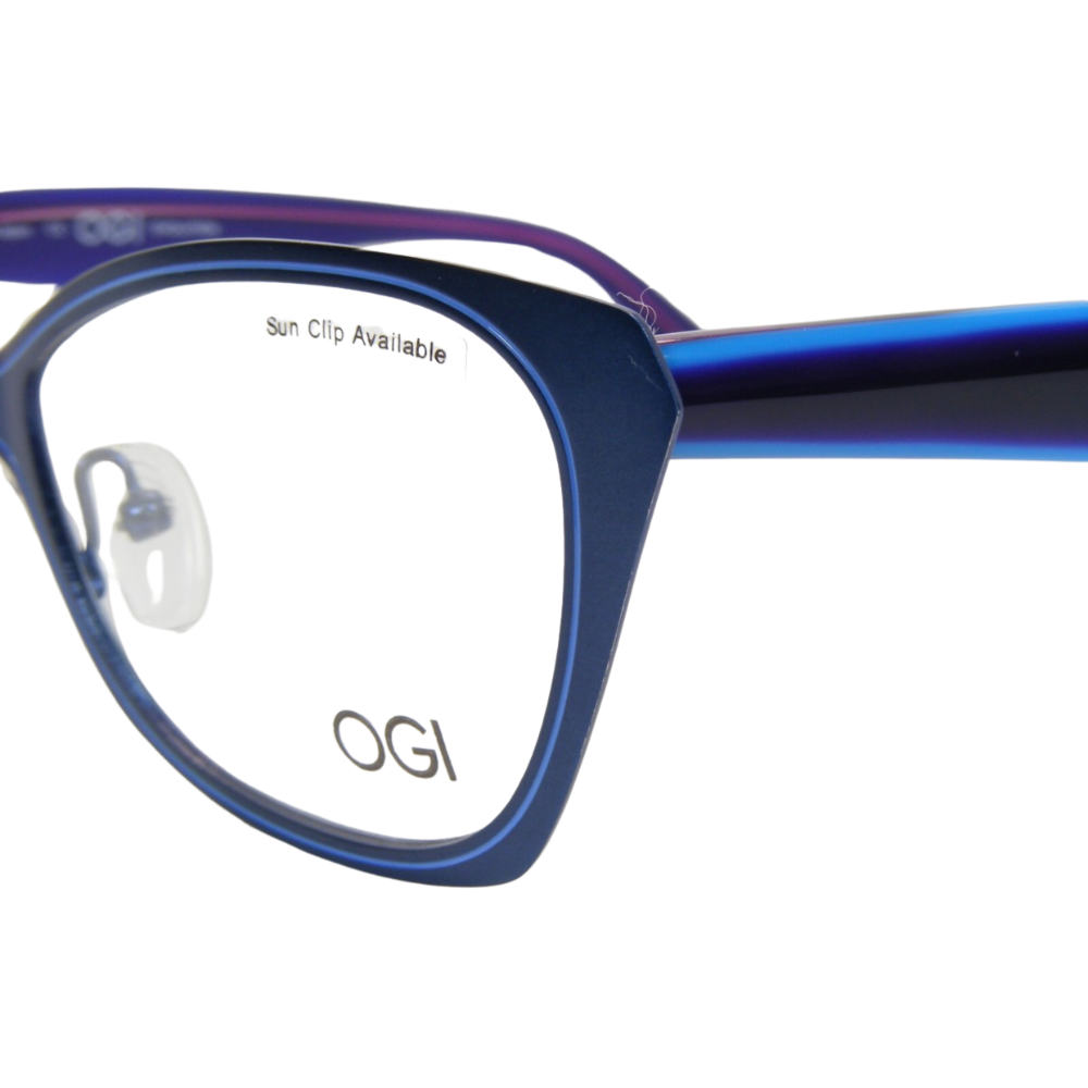 OGI EVOLUTION 4311 1855 BLUE /PURPLE EYEGLASSES
