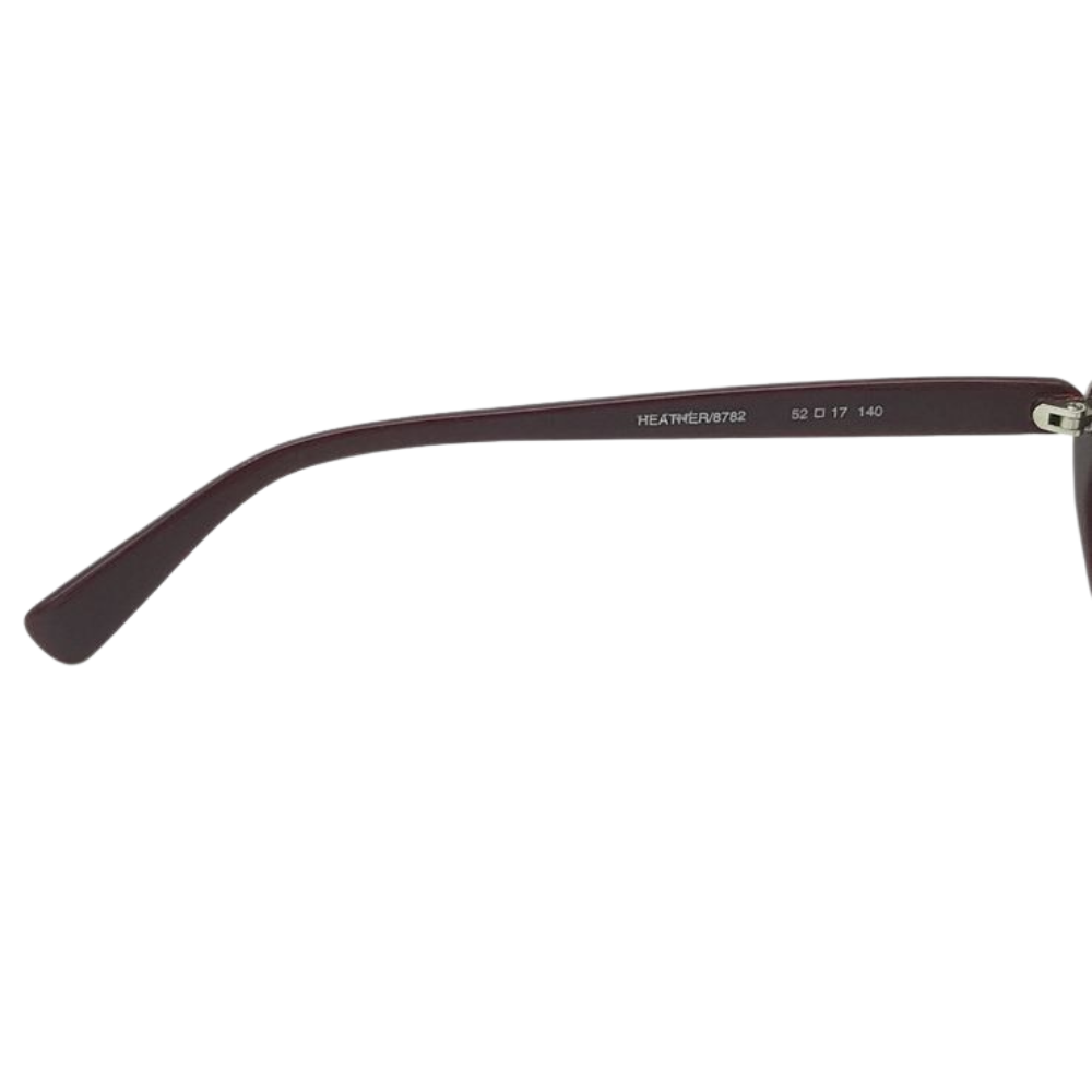 SERAPHIN Heather 8782 Women's Maroon Cat Eye Eyeglasses Frames