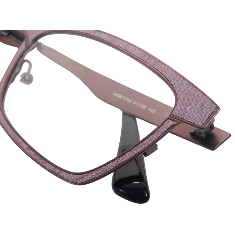 OGI EVOLUTION 4306 1753 PURPLE SILK/BEIGE/NAVY BLUE UNIQUE EYEGLASSES