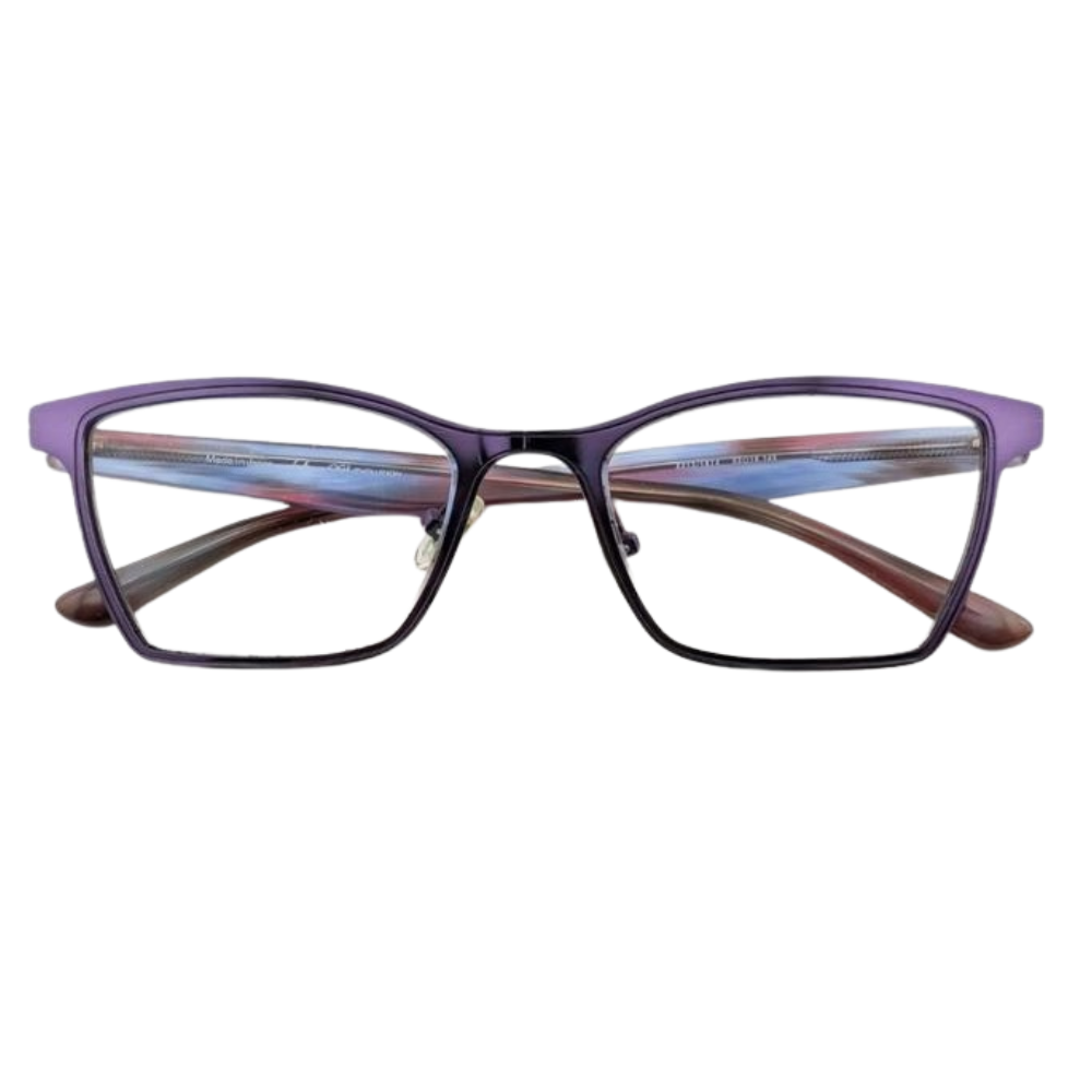OGI Evolution Eyeglasses, Frames Only, 4313/1874 PURPLE, Japan