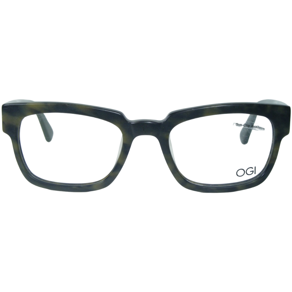 OGI EVOLUTION 3100 1332 MATT GREEN DEMI EYEGLASSES JAPAN