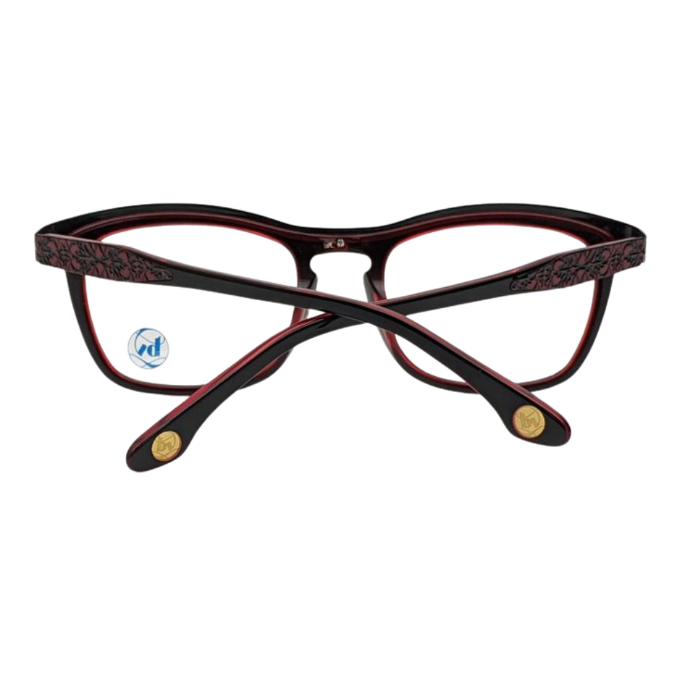 Bon Vivant Corinne 7035 Eyeglasses Frames Italy: Black & Red