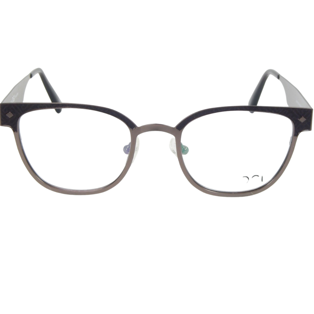 OGI EVOLUTION 4301 1593 DARK BROWN/Gunmetal Navy WEAVE EYEGLASSES