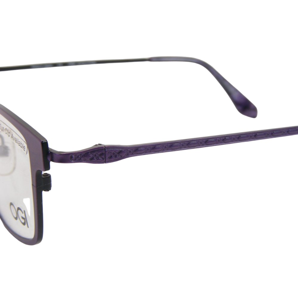 OGI EVOLUTION 4504 1146 BURGUNDY /BLACK/PURPLE/BLACK EYEGLASSES