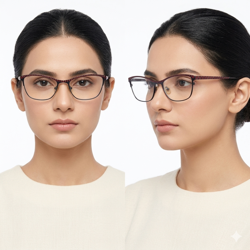 CINZIA EUROPA CIN-5052 C2 METAL SUNGLASSES EYEGLASSES FRAME