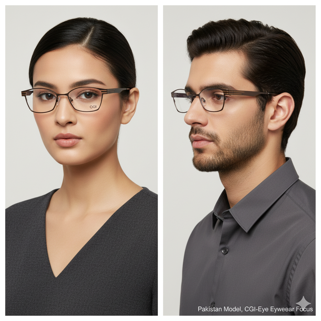 OGI EVOLUTION 3502 1145 BROWN EYEGLASSES