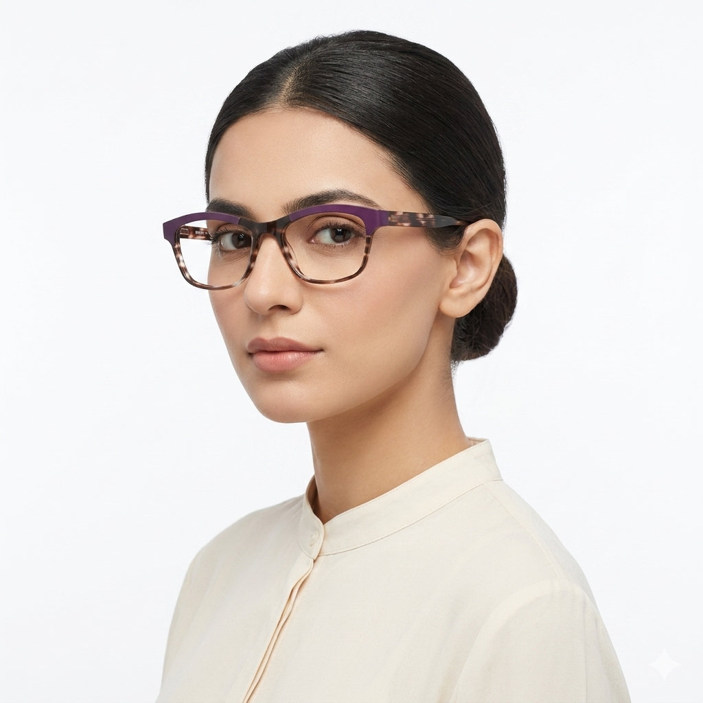 CINZIA - CIN5068  - PLUM / TORTOISE - NEW Authentic WOMEN EYEGLASSES