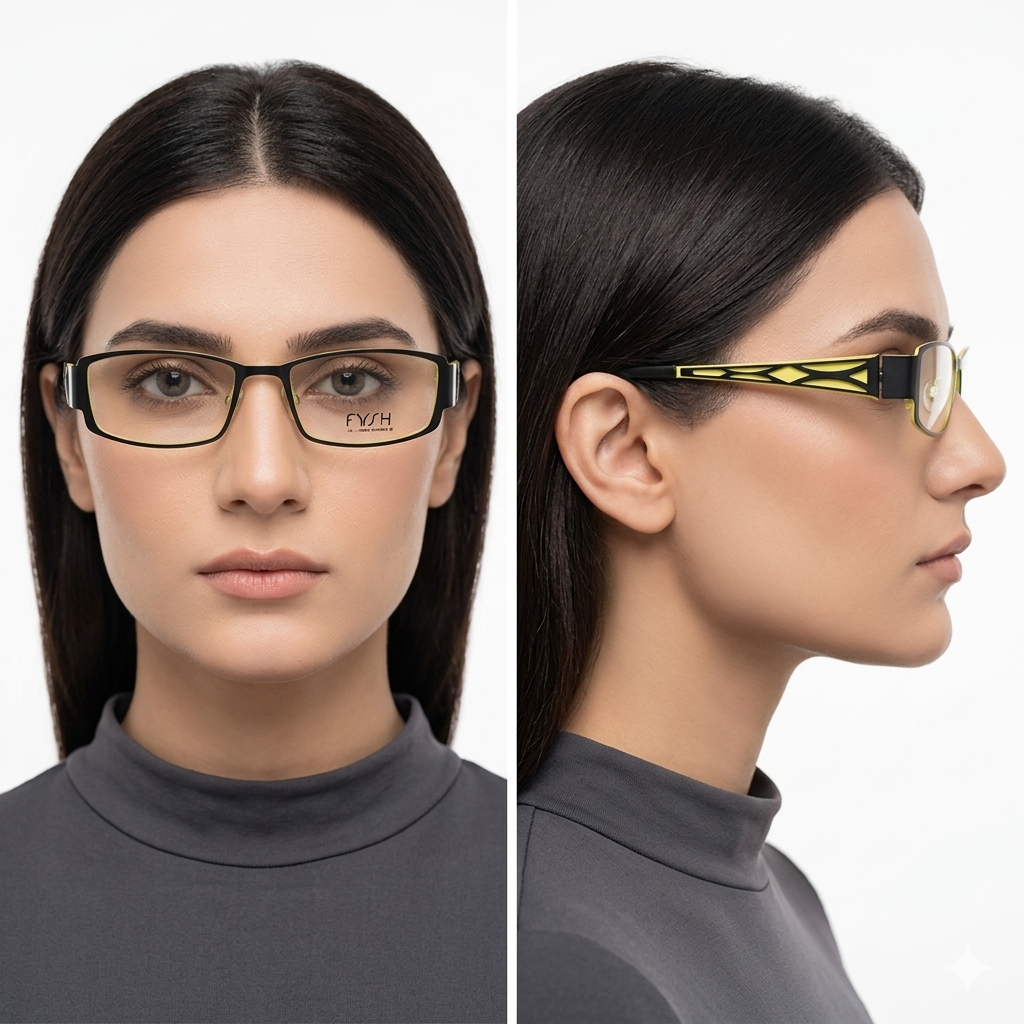 Fysh 3394 Black/Yellow