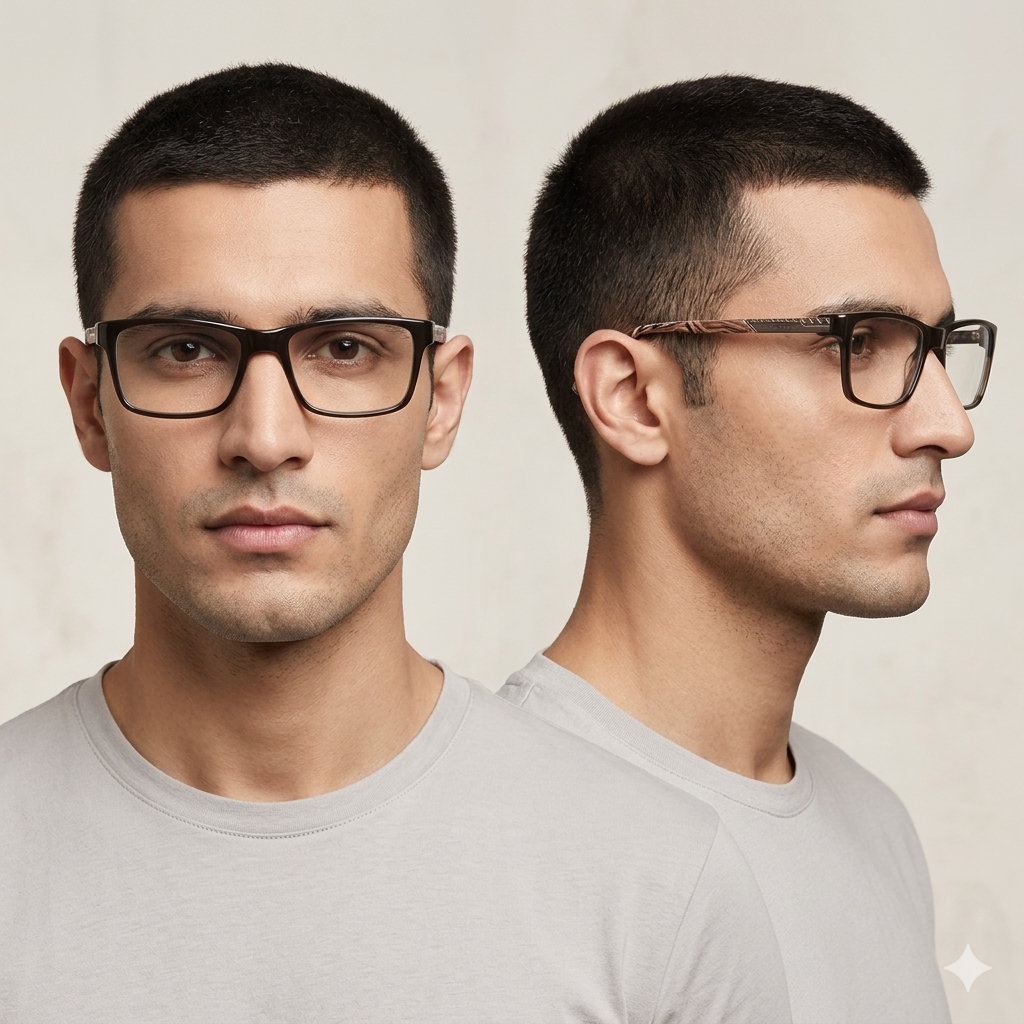 Realtree Eyeglasses Frames R422 BRN Brown Tortoise Rectangle Full Rim