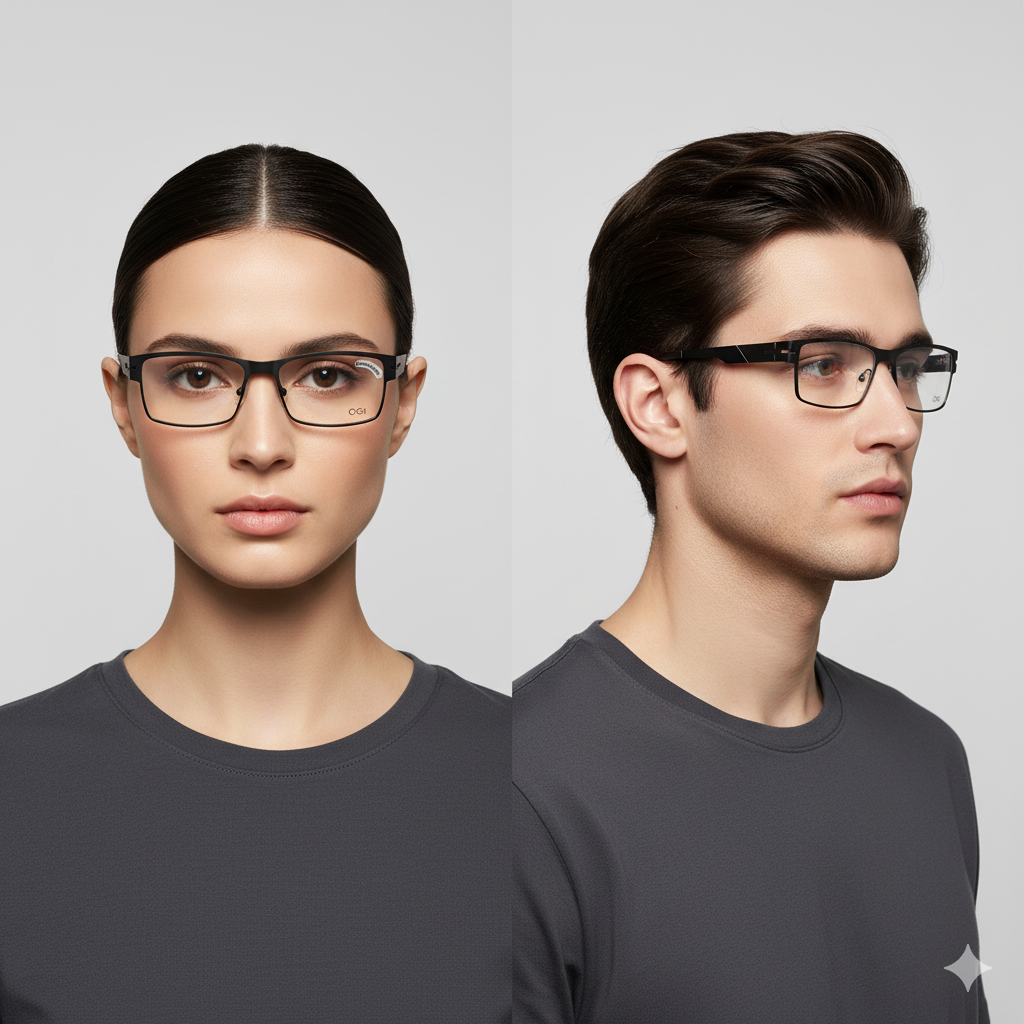 OGI Evolution 4505 1247 Rectangle Eyeglasses