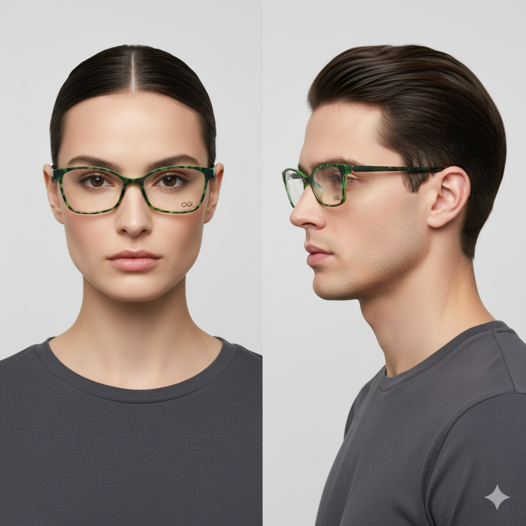OGI 4811/1578 Matt green eyewear