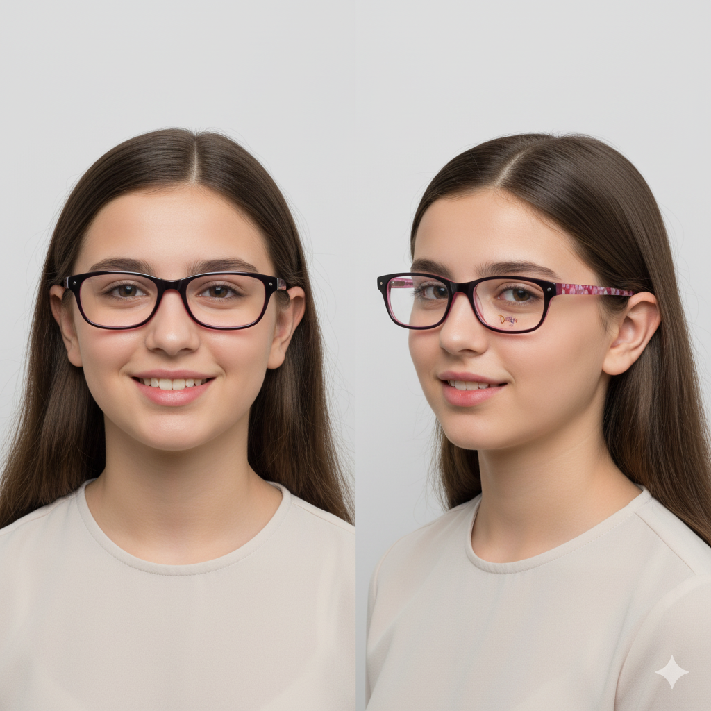 Nickelodeon Eyeglasses Dora Zola Black Child Teen