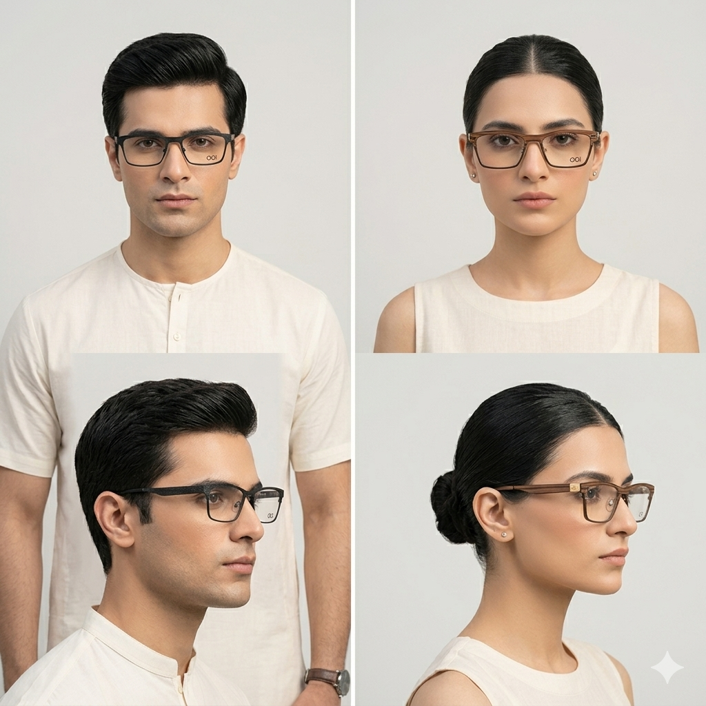 OGI EVOLUTION 4309 Wood size 53/19/145 Eyeglasses